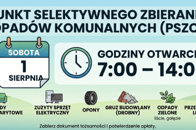 Post PSZOK 1 sierpnia